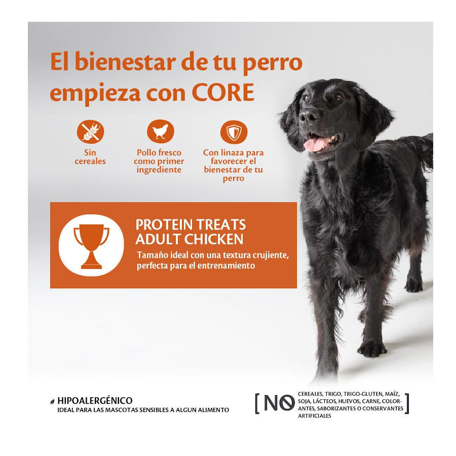 170 g Wellness Core Bocaditos Protein Treats Pollo para perros, , large Imagen numero 3
