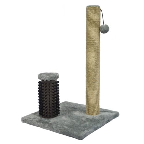 Flamingo Poste Rascador con Cepillo para gatos