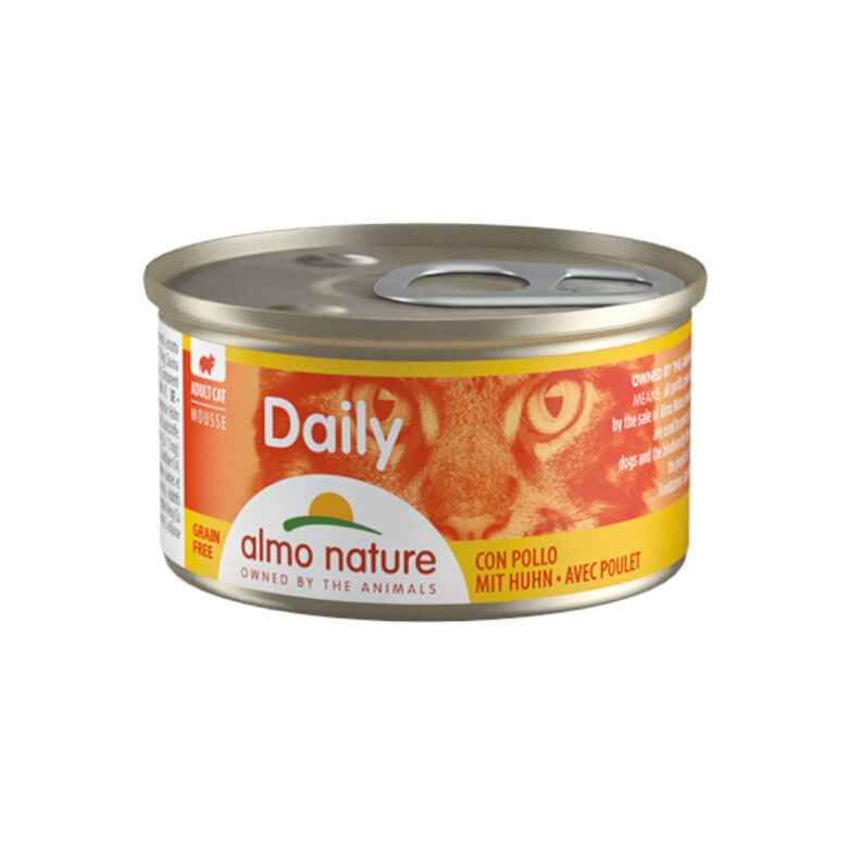 Almo Nature Daily Mousse de Pollo para gatos , , large image number null