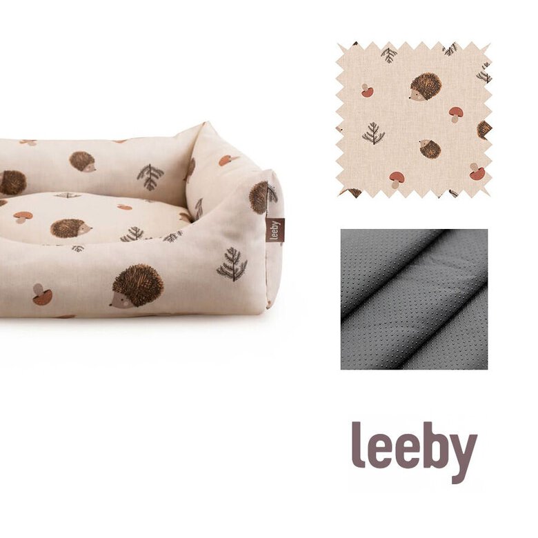 Leeby Cama Blanca con Erizos para perros,  Imagen numero 4 Leeby Cama Blanca con Erizos para perros, , large Imagen numero 4