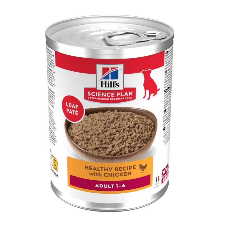 370 g Hill's Science Plan Adult pollo lata para perros,  Imagen numero 1 370 g Hill's Science Plan Adult pollo lata para perros, , large Imagen numero 1