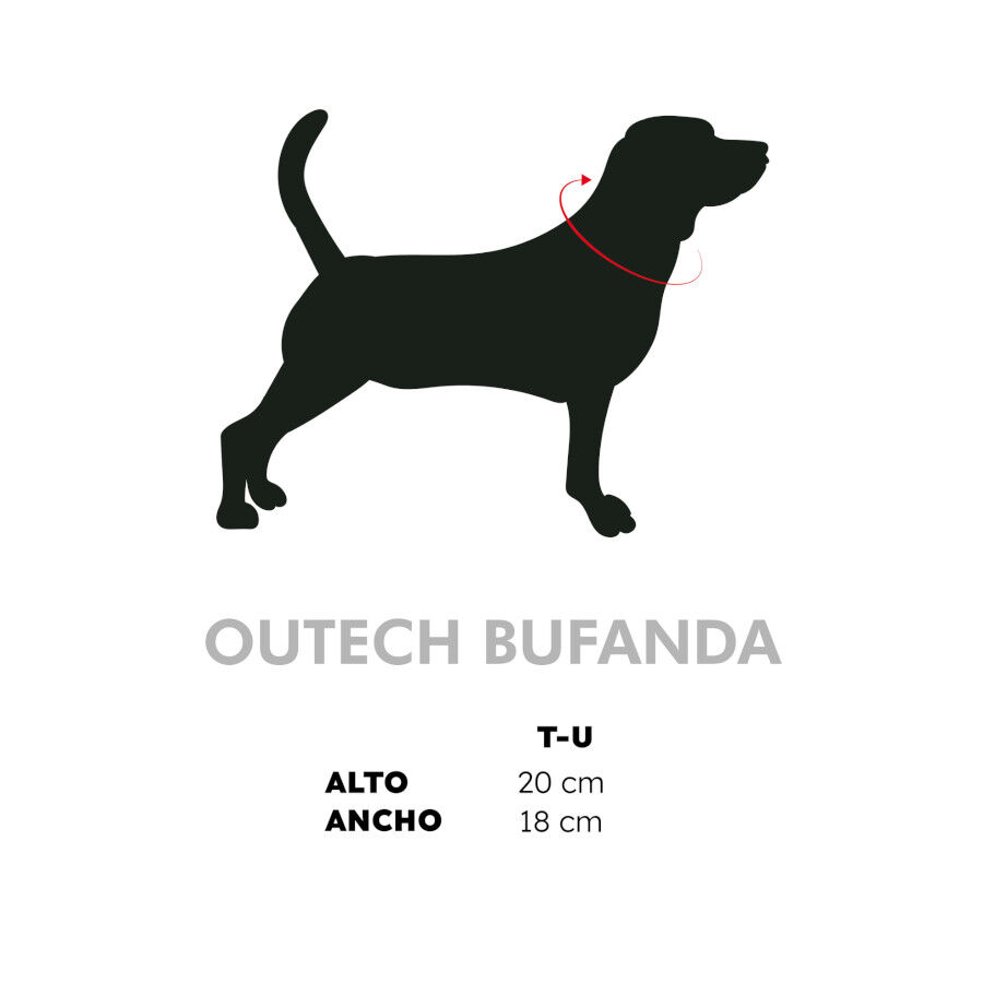 Outech Bufanda Azul para perros thumbnail