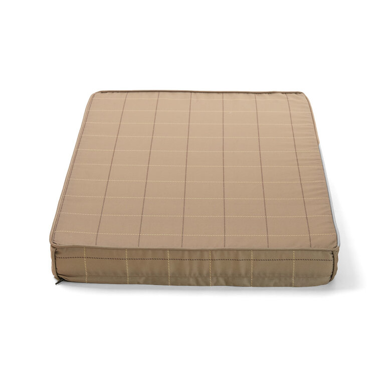 Leeby colchón viscoelástico marrón rayas para perros,  Imagen numero 4 Leeby colchón viscoelástico marrón rayas para perros, , large Imagen numero 4