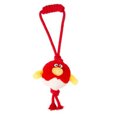 Fluffy Red de Peluche para perros