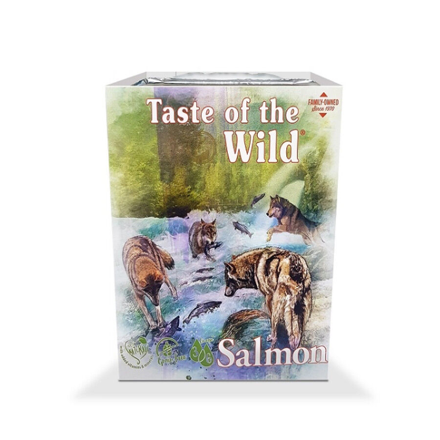 390 g Taste of the Wild Salm&oacute;n y Arenque tarrina para perros, , large Imagen numero 1