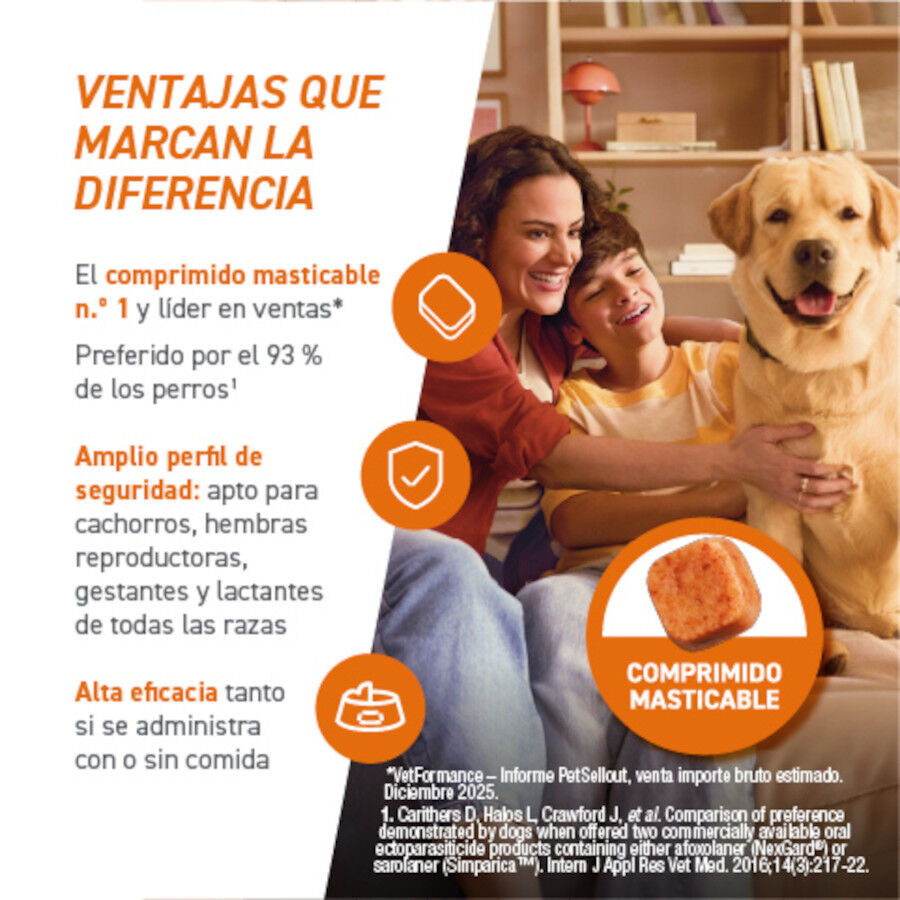 Frontpro Comprimidos Masticables Antiparasitario para perros, , large Imagen numero 4