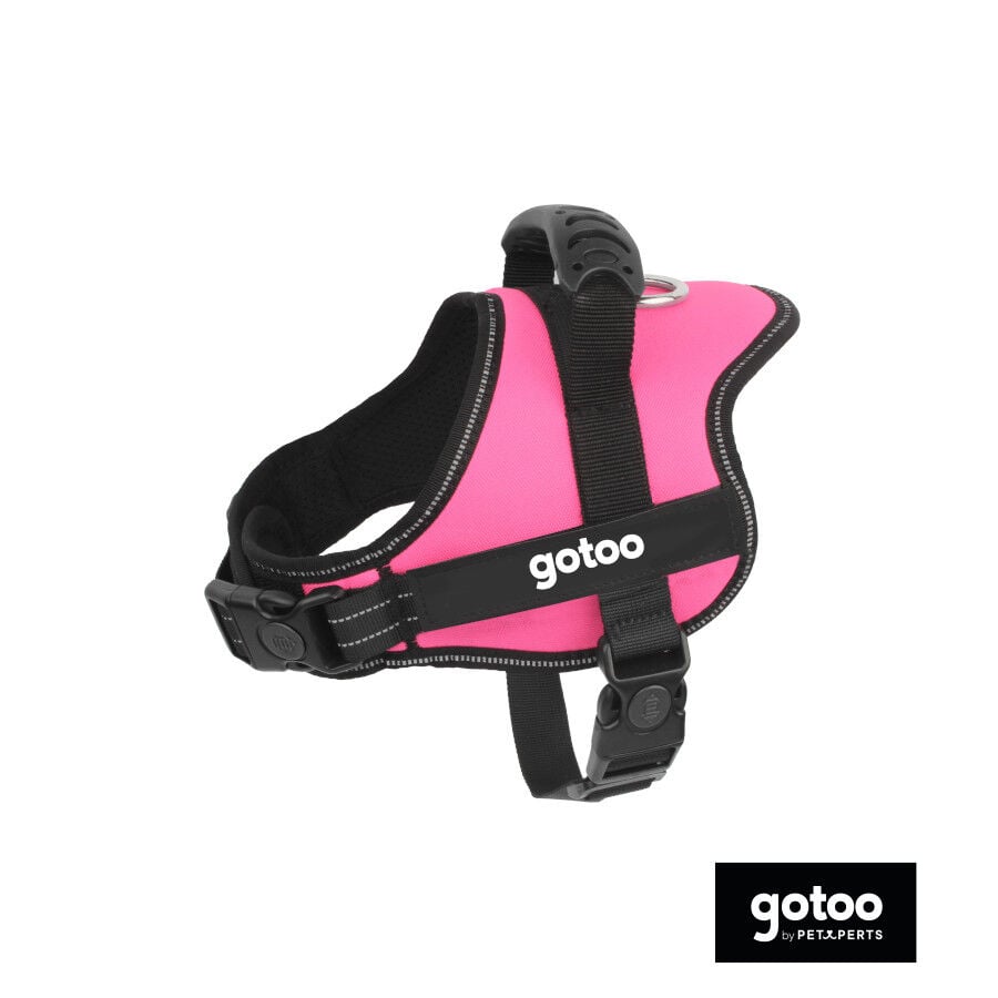Gotoo Arn&eacute;s antitirones rosa para perros, , large Imagen numero 2