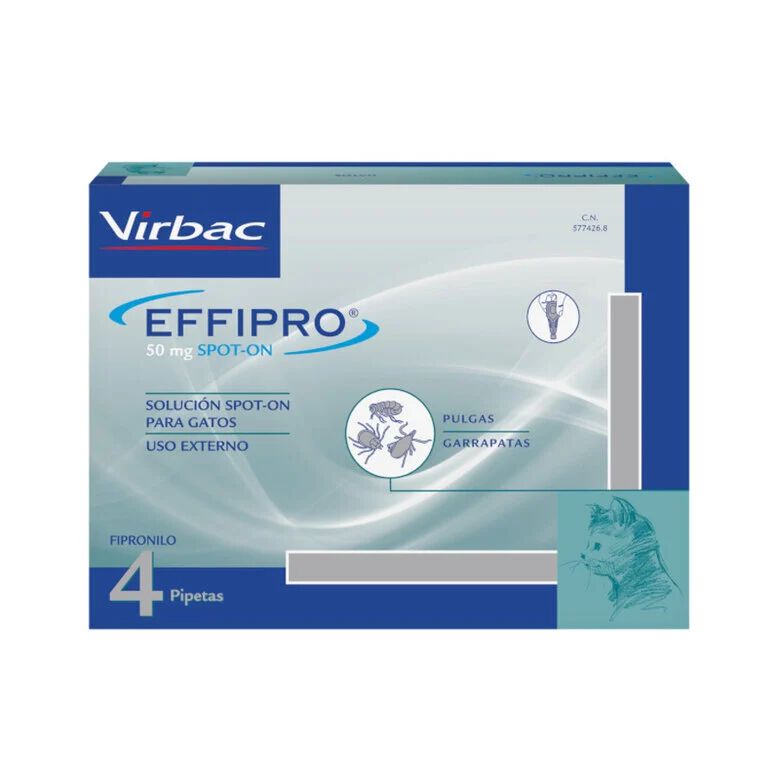 Effipro Pipetas Antiparasitarias para gatos thumbnail