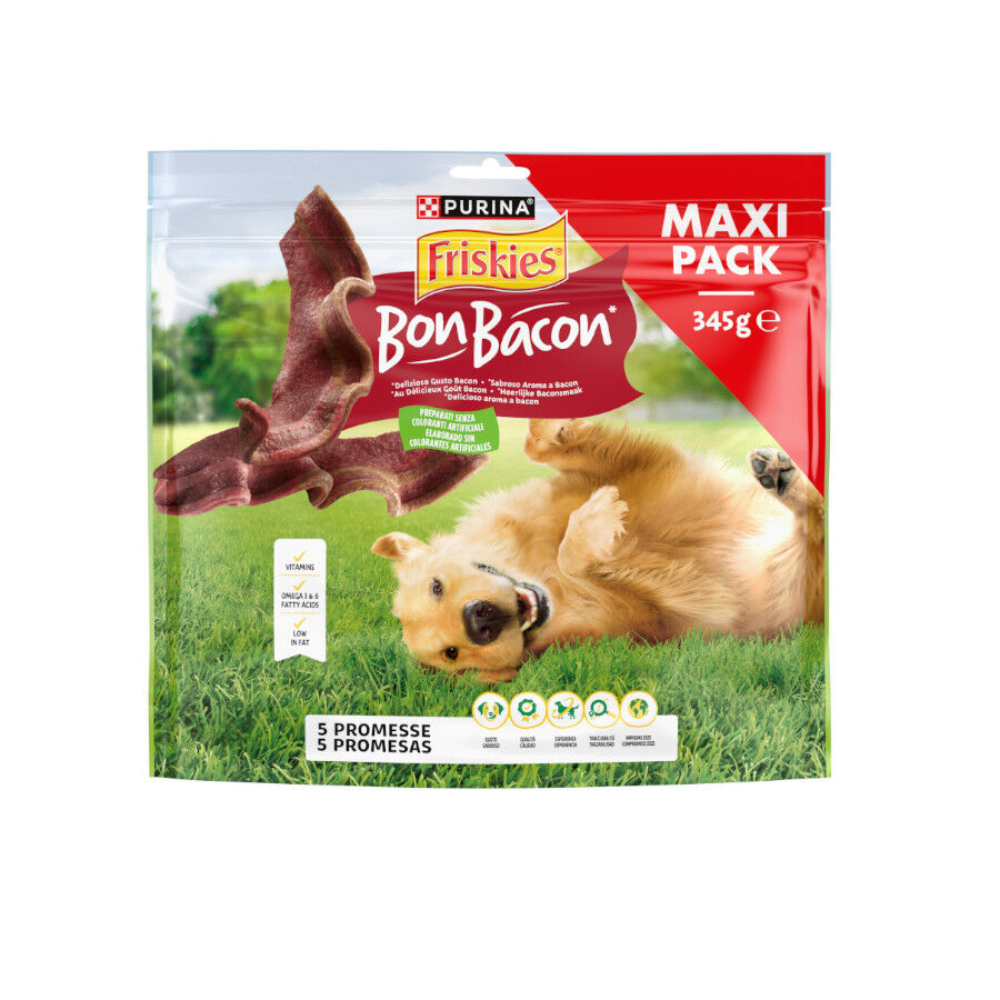345 g Friskies Bon Bacon para perros, , large Imagen numero 1