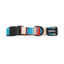 Gotoo Collar estampado rayas multicolor para perros, , large indicador imagen numero 1