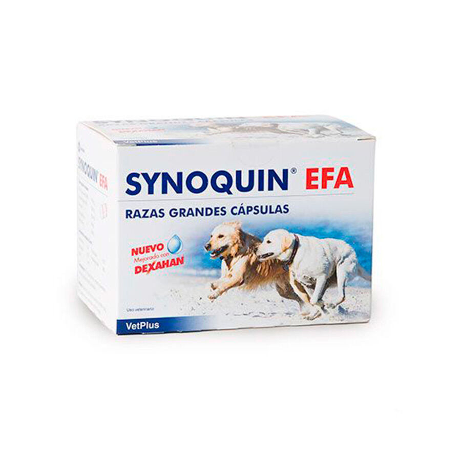 VetPlus Synoquin EFA Condroprotector en Cápsulas para perros de razas grandes