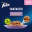 4 sobres x 85 g Felix Junior Fantastic Carne y Pescado en Gelatina sobre para gatos, , large indicador imagen numero 2