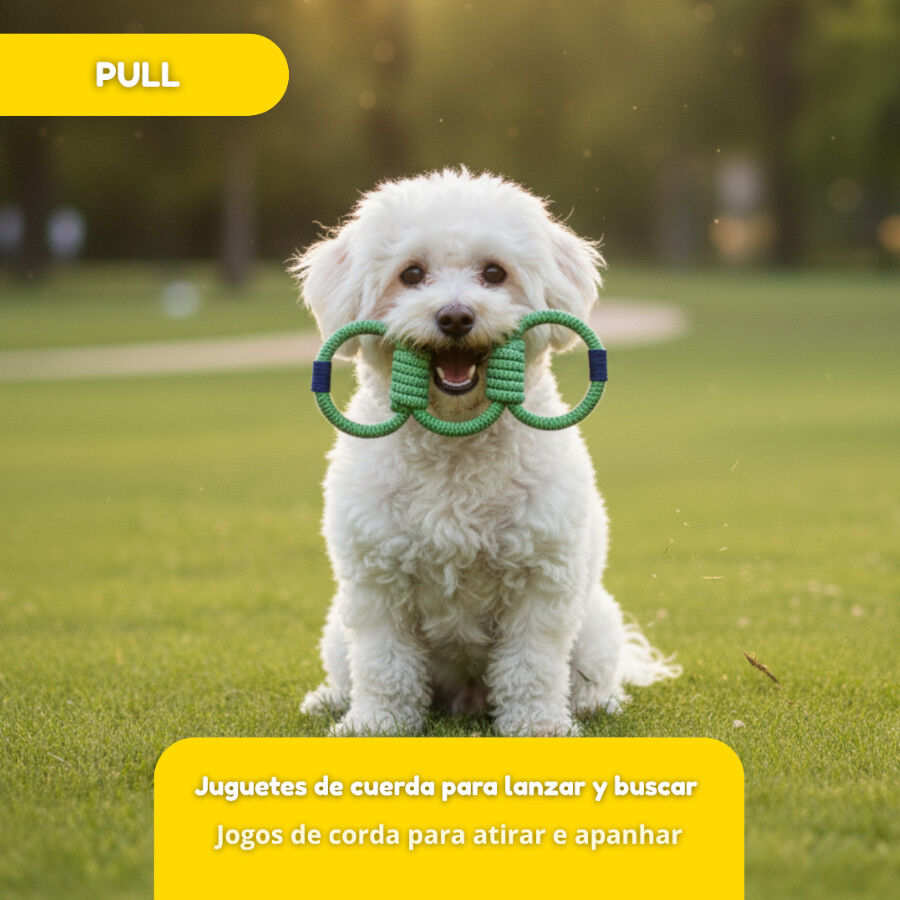 Tootoy! Mordedor de Cuerda Triple para perros thumbnail