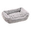 Flamingo Stella Rectángulo Gris Cama cuna para perros, , large indicador imagen numero 1