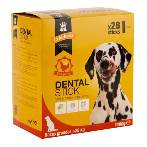 Criadores Dental Stick pollo para perros grandes Imagen numero 1
