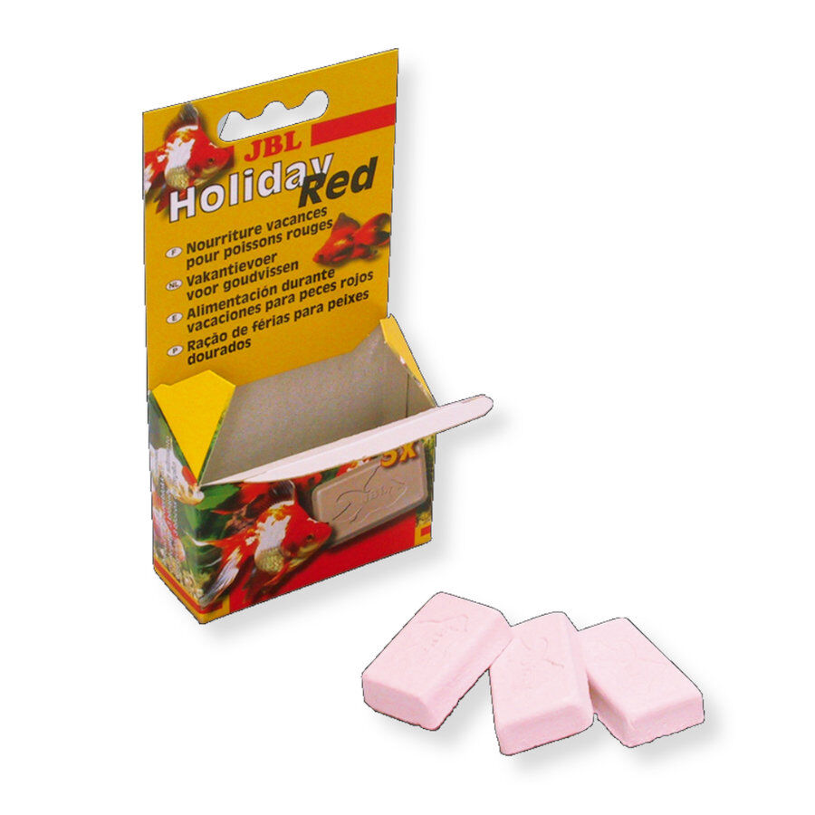JBL Holiday Red Bloque de Comida para carpas doradas thumbnail