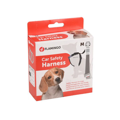 Flamingo Arnés de Coche para perros 