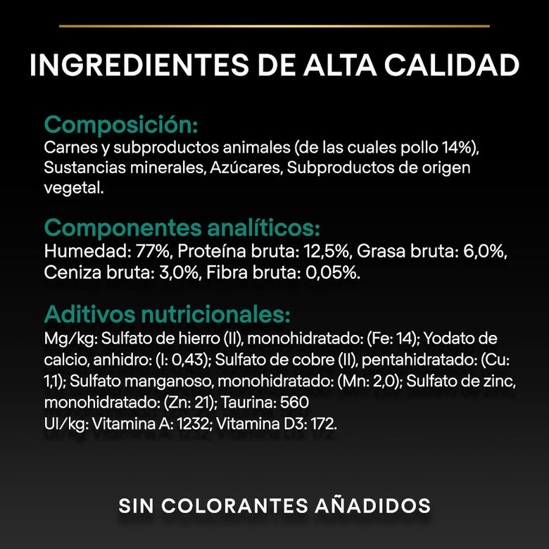 Pro Plan Adult Maintenance Terrina rico en pollo para gatos thumbnail