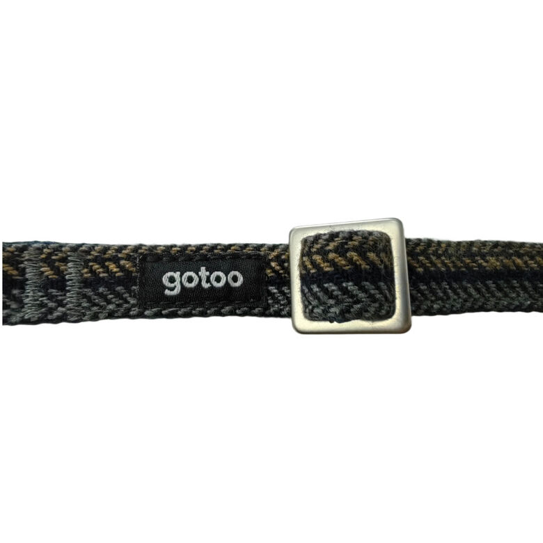 Gotoo Collar Tweed azul para perros thumbnail