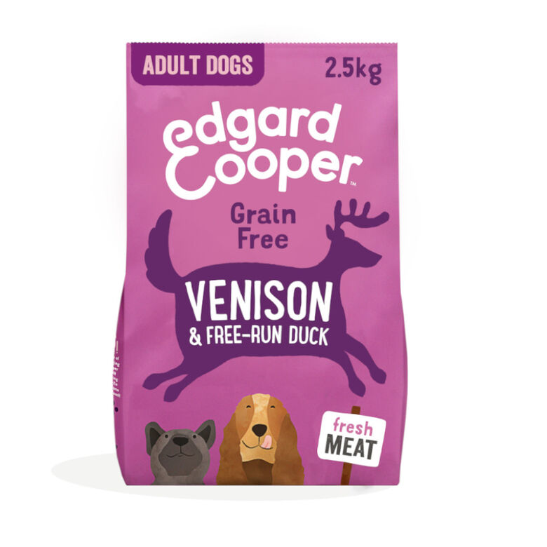 Edgard &amp; Cooper Adult Venado y Pato pienso para perros thumbnail