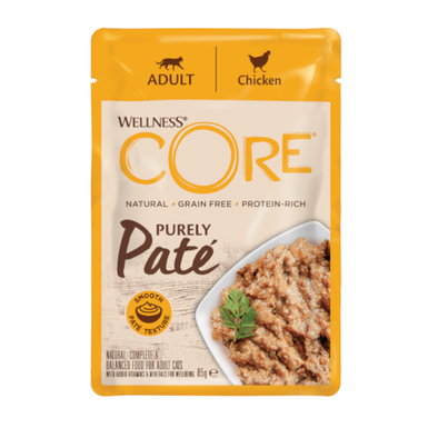 Wellness Core Adult Purely Pollo en Paté Sobre para gatos