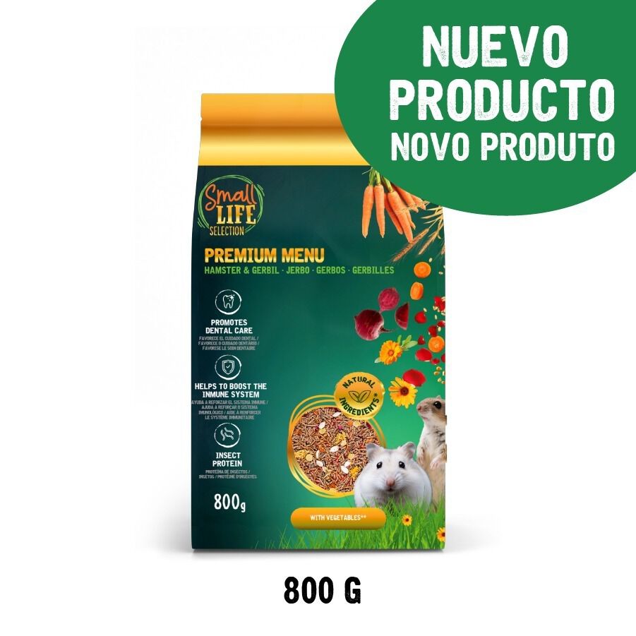 0.8 kg Small Life Selection Premium Men&uacute; Pienso para h&aacute;mster, , large Imagen numero 2