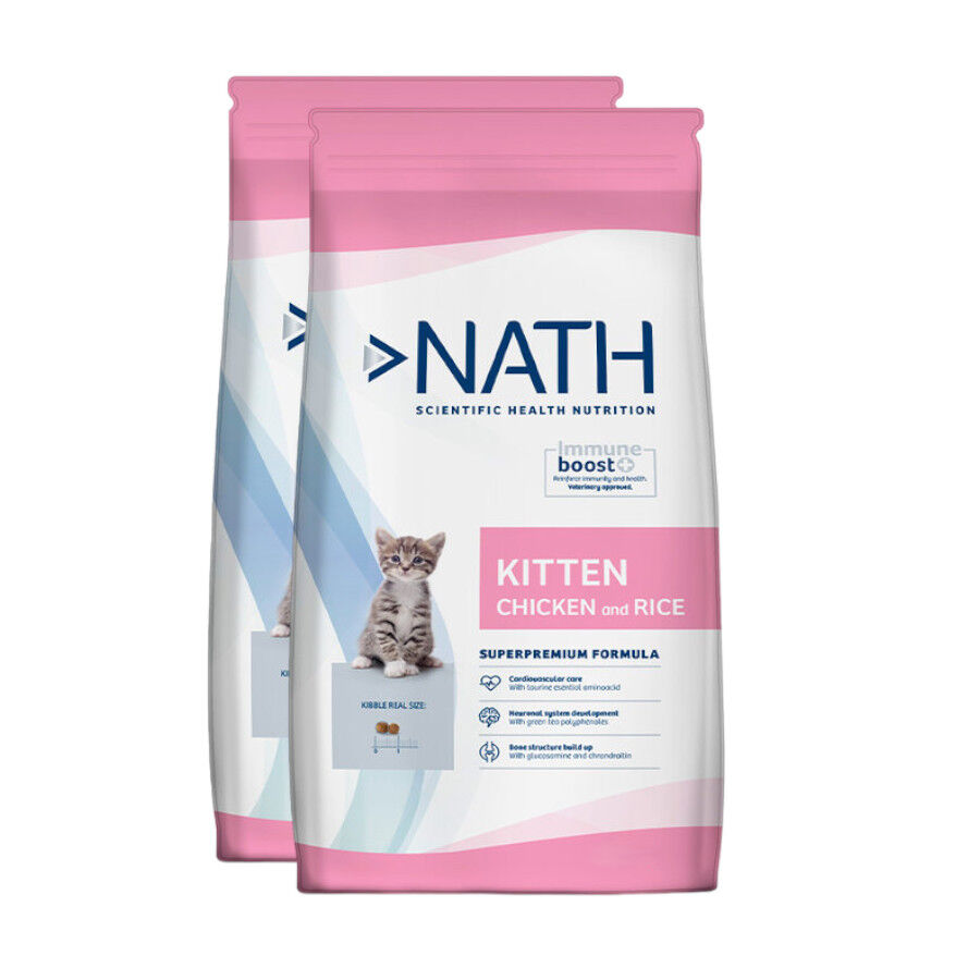 Nath Kitten Pollo y Arroz pienso para gatos