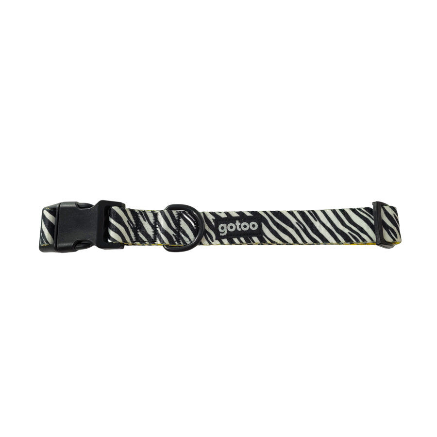 Gotoo Collar estampado zebra para perros, , large Imagen numero 1