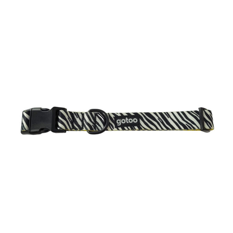 Gotoo Collar estampado zebra para perros thumbnail
