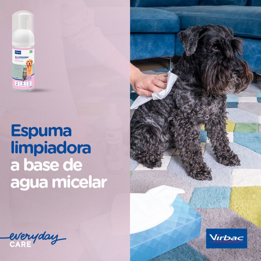 Virbac Allerderm Foam Cleanser Espuma Limpiadora para perros thumbnail