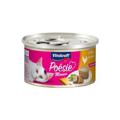 Vitakraft Poésie Mousse de Pollo lata para gatos 