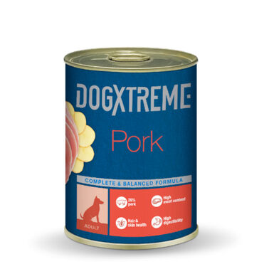 Dogxtreme Adult Cerdo lata para perros