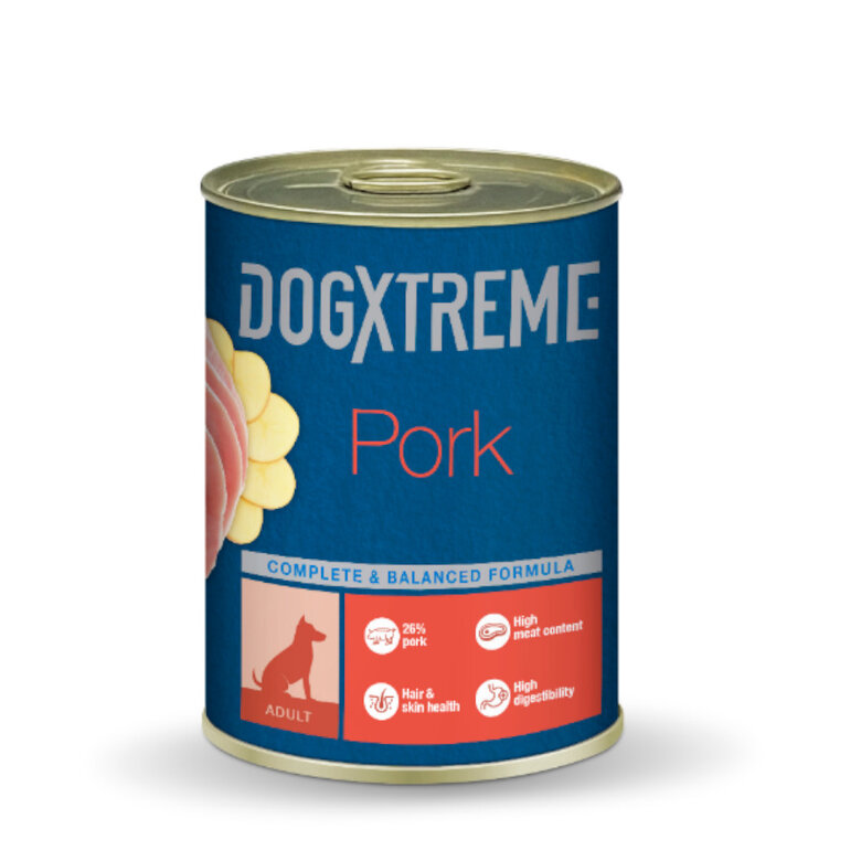 Dogxtreme Adult Cerdo lata para perros, , large image number null