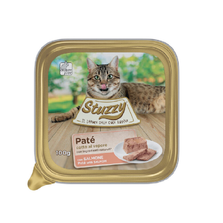 Stuzzy salmón tarrina para gatos, , large image number null
