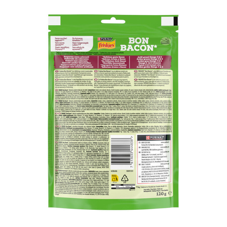 120 g Friskies Bon Bacon para perros, , large Imagen numero 3