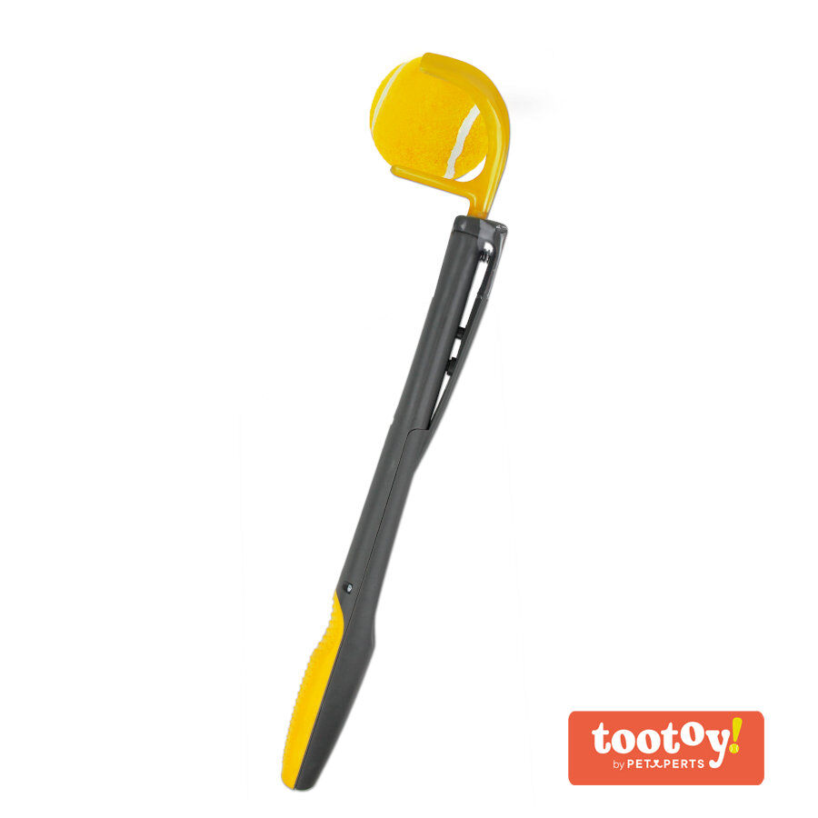 Tootoy! Comfort  Thrower Yellow Lanzador de Pelotas Amarillo para perros, , large Imagen numero 1