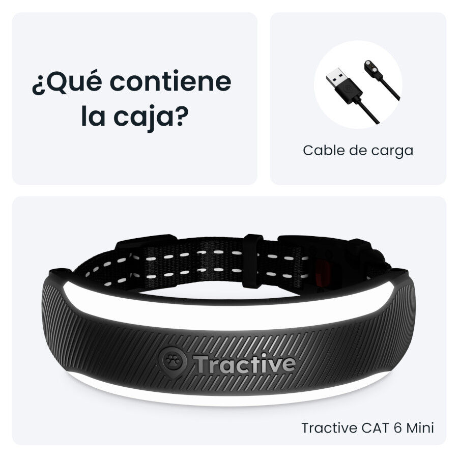Tractive Cat 6 Mini Negro GPS para gatos, , large Imagen numero 7