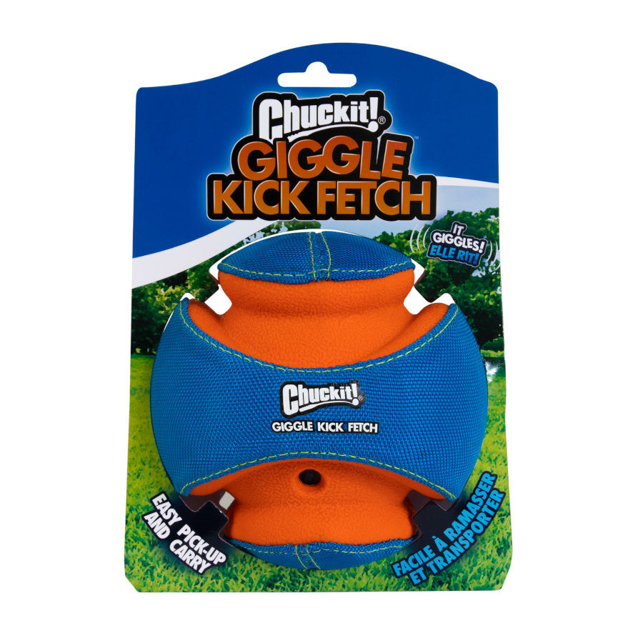 Chuckit! Giggle Kick Fetch Pelota para perros pequeños thumbnail