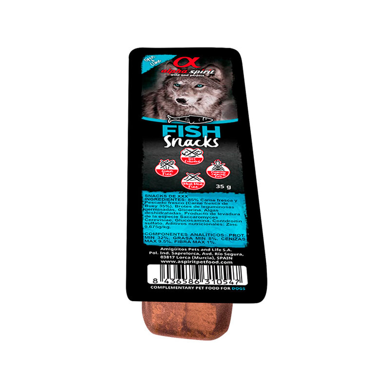 Alpha Spirit Bocaditos de Pescado para perros, , large image number null