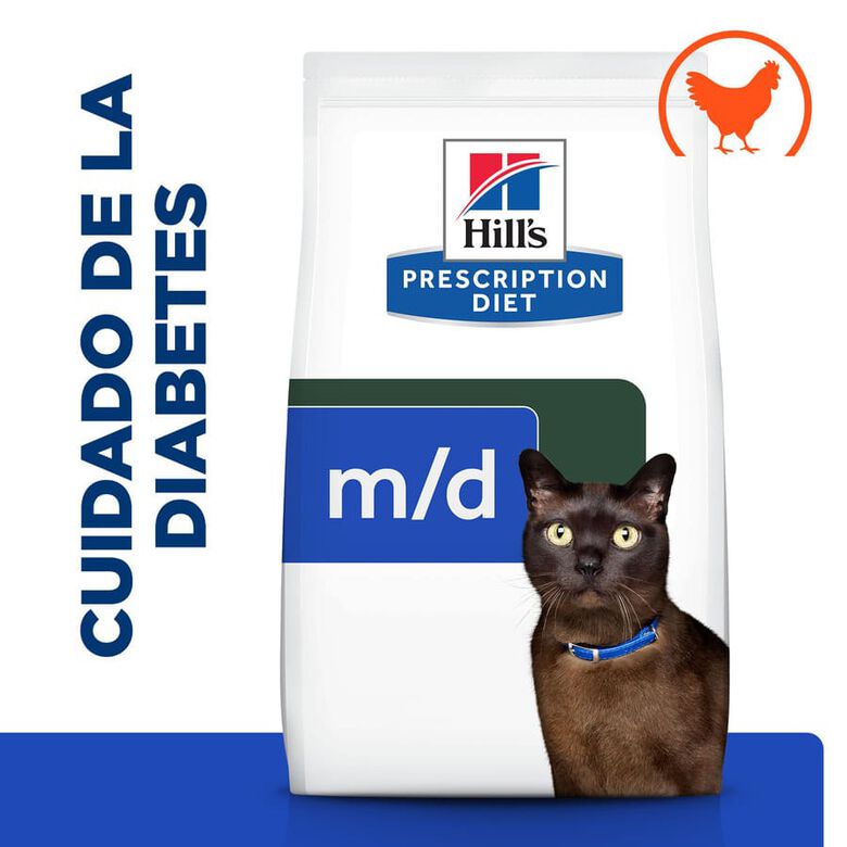 Hill&#039;s Prescription Diet Diabetes care Pollo pienso para gatos thumbnail