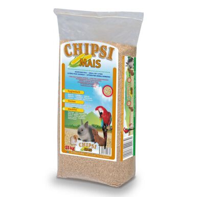 Chipsi Lecho Higiénico de Maíz para animales 