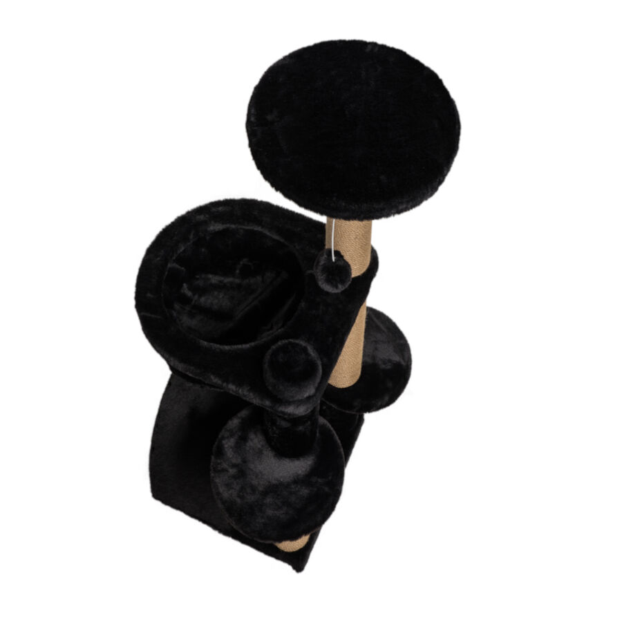 Catshion Amber &Aacute;rbol Rascador con Cueva Gris para gatos, , large Imagen numero 4