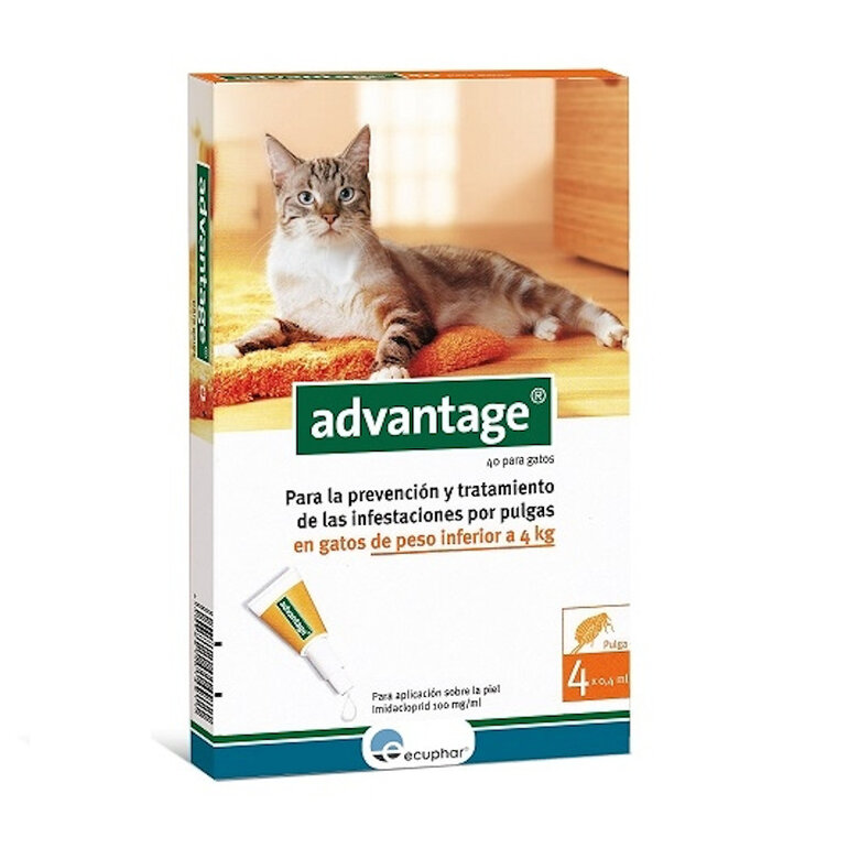 Advantage pipetas antiparasitarias para gatos, , large image number null