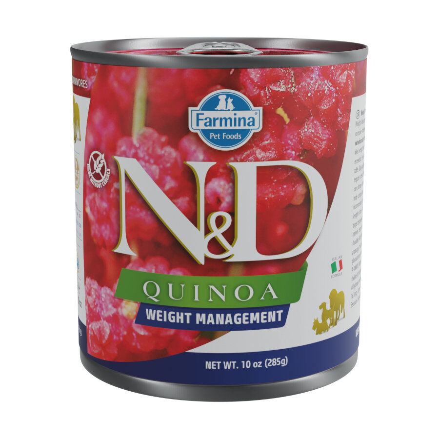 Farmina N&D Control de Peso Quinoa lata para perros