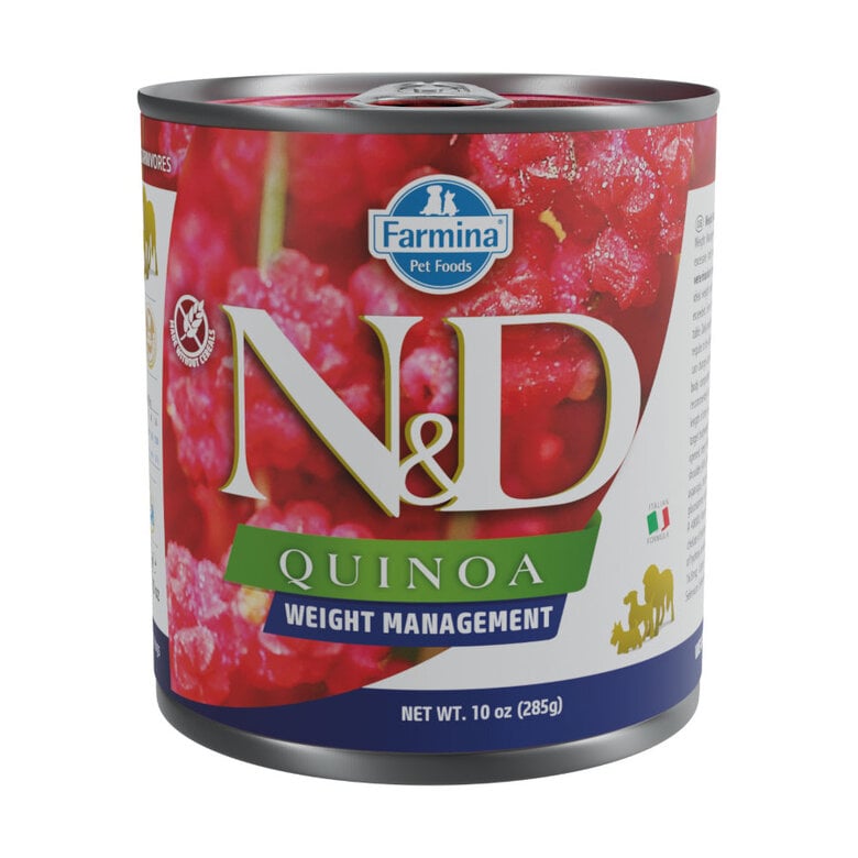285 g Farmina N&D Control de Peso Quinoa lata para perros,  Imagen numero 1 285 g Farmina N&D Control de Peso Quinoa lata para perros, , large Imagen numero 1