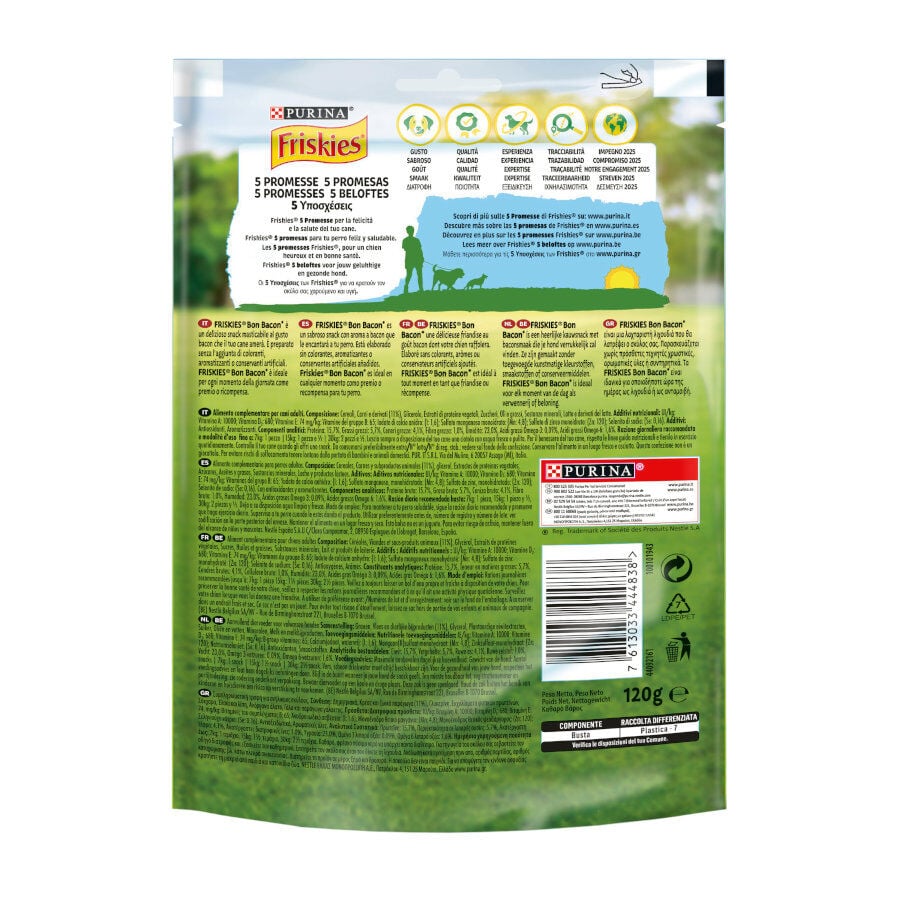 120 g Friskies Bon Bacon para perros, , large Imagen numero 6