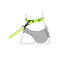 Flamingo Correa Canicross Amarillo Fluorescente para perros, , large indicador imagen numero 2