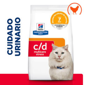 Hill's Prescription Diet Urinary Care c/d multicare stress pollo pienso para gatos