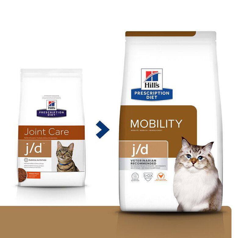 Hill&#039;s Prescription Diet Mobility j/d pienso para gatos thumbnail