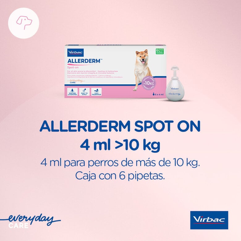 Virbac Allerderm spot on Pipetas dermatológicas para el cuidado de la piel Perros y Gatos.,  Imagen numero 8 Virbac Allerderm spot on Pipetas dermatológicas para el cuidado de la piel Perros y Gatos., , large Imagen numero 8